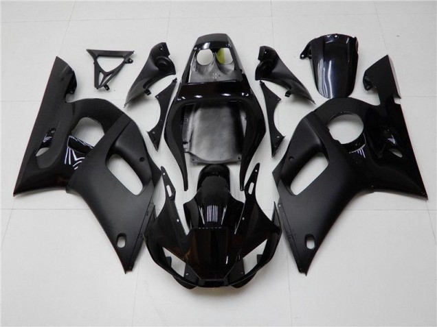Glossy Matte Black 98-02 YZF R6 Motorcycle Fairings