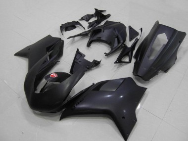 Matte Black Racing Verision 07-14 Ducati 848 1098 1198 Motorcycle Fairings