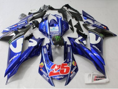 Movistar 17-21 YZF R6 Motorcycle Fairings