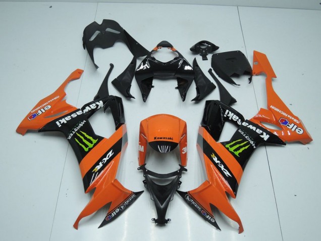 Orange Monster 08-10 ZX10R Motorcycle Fairings Orange Monster 08-10 ZX10R Motorcycle Fairings