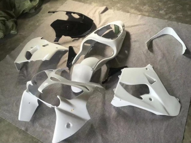 Pure White Glossy Black 00-01 ZX9R Motorcycle Fairings Pure White Glossy Black 00-01 ZX9R Motorcycle Fairings