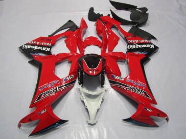 Red 08-10 ZX10R Motorcycle Fairings