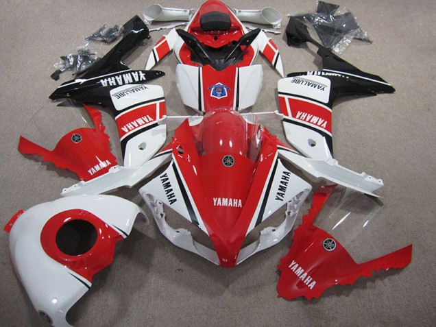 Red White 07-08 YZF R1 Motorcycle Fairings Red White 07-08 YZF R1 Motorcycle Fairings