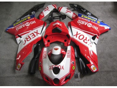 Red White Xerox 05-06 Ducati 749 Motorcycle Fairings