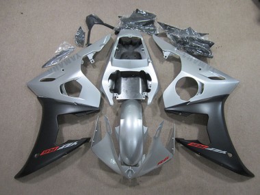 Silver Black 03-05 YZF R6 Motorcycle Fairing